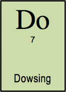 <b>Dowsing </b><i>n. </i>A doofus with a Y-shaped stick who's never heard of the ideomotor effect.